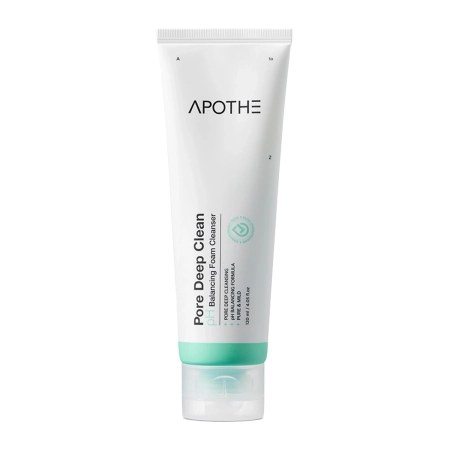 APOTHE - Pore Deep Clean pH Balancing Foam Cleanser - Пенка для умывания лица - 120ml