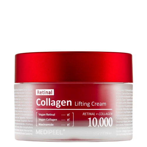 Medi-Peel - Retinol Collagen Lifting Cream - Ліфтинг-крем для обличчя з колагеном і ретинолом - 50g
