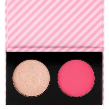 KIKO Milano - Candy Crush Mega Blush and Highlighter Duo - Палетка для лица с румянами и хайлайтером - 02 Raspberry Riot - 5g