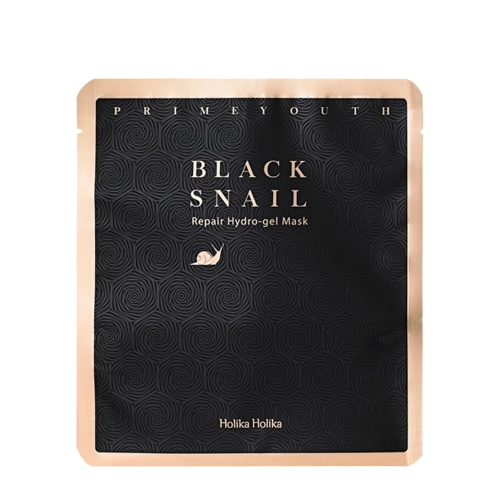 Holika Holika - Prime Youth Black Snail Repair Hydro Gel Mask - Тканинна маска з муцином равлика - 25g