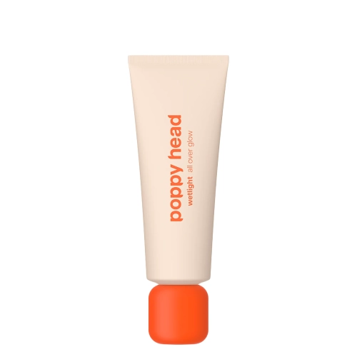 Poppy Head - Wetlight All Over Glow - Жидкий хайлайтер для лица и тела - 01 Glowsecco - 50ml