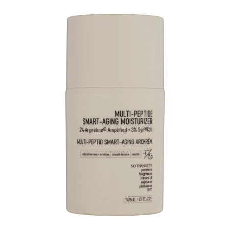Nerds. - Multi-Peptide Smart-Aging Moisturizer - 2% Argireline Amplified + 3% Syn Coll - Антивіковий пептидний крем - 50ml