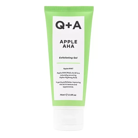 Q+A - Отшелушивающий гель с AHA кислотами - Apple AHA - Exfoliating Gel - 75ml