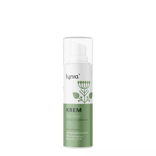 Lynia - Anti-Acne - Крем с азелоглицином и конопляным маслом - 50ml