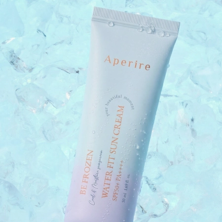 Aperire - Be Frozen Water Fit SPF 50+/PA++++ - Зволожувальний сонцезахисний крем SPF 50+/PA++++ - 50ml