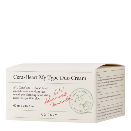 Axis-y - Cera - Heart My Type Duo Cream - Подвійний зволожувальний крем для обличчя - 60ml