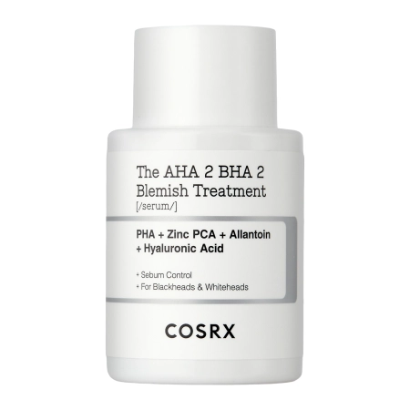 COSRX - The AHA 2 BHA 2 Blemish Treatment Serum - Сыворотка с кислотами AHA, BHA, PHA - 50g
