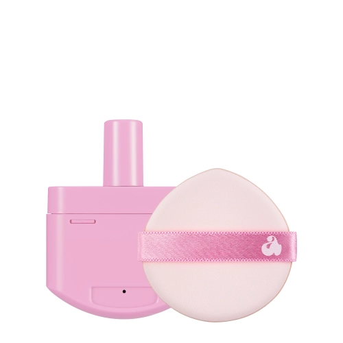 Unleashia - Don't Touch Glass Cushion - Пополнение + Спонж - Тональный кушон - 25N Molten - 15g