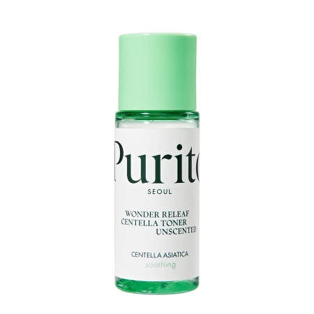 Purito Seoul - Wonder Releaf Centella Mini Kit Unscented - Набор успокаивающих средств без запаха