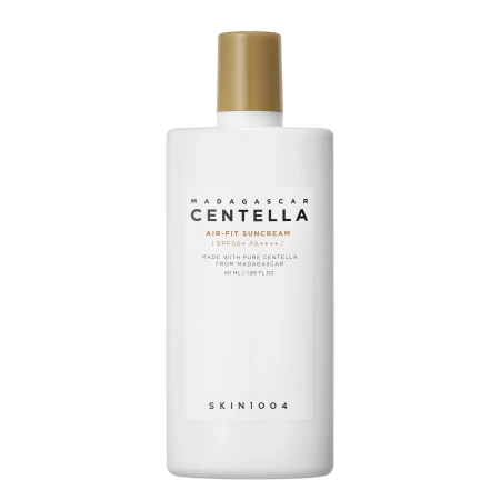 SKIN1004 - Madagascar Centella Air-Fit Suncream Plus SPF50+/PA++++ - Легкий сонцезахисний крем - 50ml