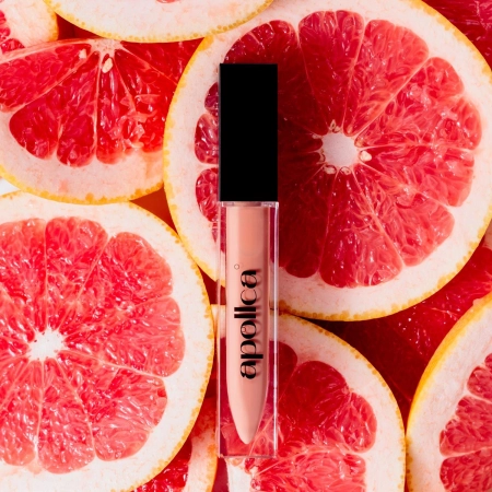Apollca - Блеск для губ - 06 Grapefruit Nude - 6ml