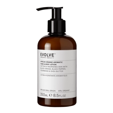 Evolve Organic Beauty - African Orange Aromatic Hand&Body Lotion - Органический лосьон для рук и тела - 250ml