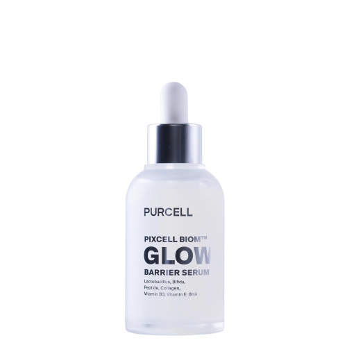 Purcell - Pixcell Biom Glow Barrier Serum - Освітлювальна сироватка для зміцнення бар'єру шкіри - 50ml