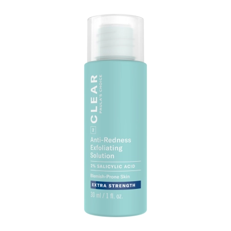 Paula's Choice - Clear - Extra Strength Anti-Redness Exfoliating Solution 2% BHA - Відлущувальний тонік із 2% саліциловою кислотою - 30ml