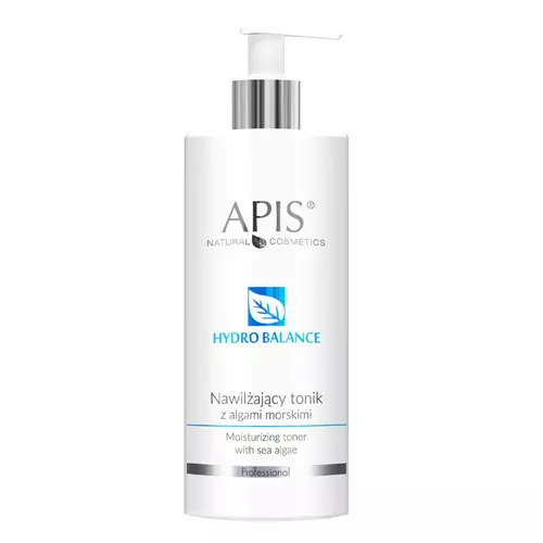 Apis - Professional  - Увлажняющий тонер для лица - Hydro Balance - Moisturizing Toner with Sea Algae - 500ml