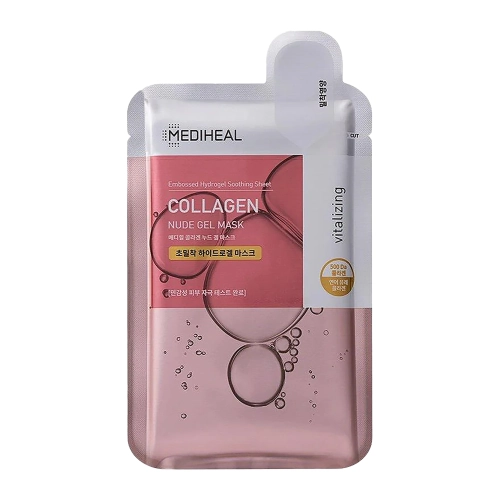 Mediheal - Collagen Nude Gel Beauty Mask - Коллагеновая гидрогелевая маска для лица - 30g