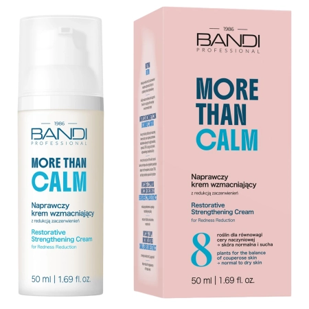 Bandi - More than Calm - Восстанавливающий укрепляющий крем против покраснений - 50ml