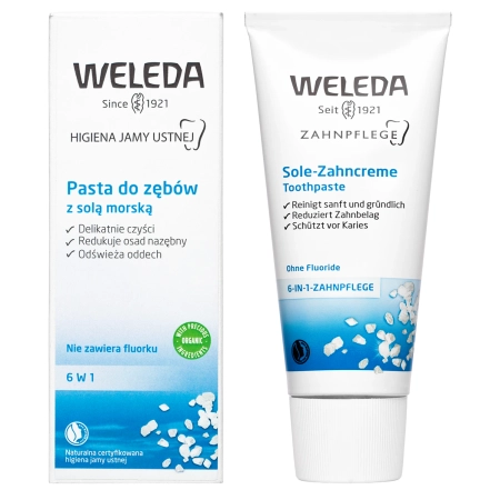 WELEDA - Зубна паста з морською сіллю - 75mlWELEDA - Зубная паста с морской солью - 75ml