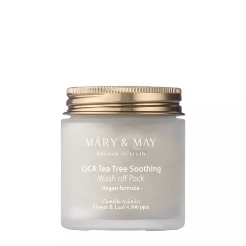 Mary&May - CICA Tea Tree Soothing Wash off Pack - Глиняная маска - 125g