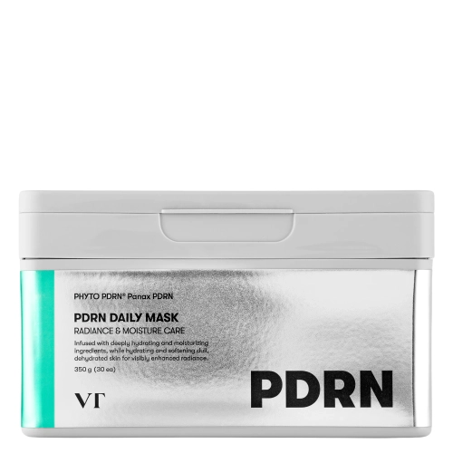 VT Cosmetics - PDRN Daily Mask Set - Набір тканинних масок для зволоження та сяйва шкіри - 30шт/350g