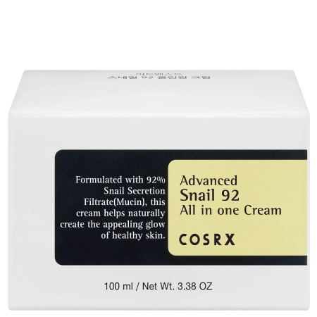 COSRX - Advanced Snail 92 All in One Cream - Универсальный крем с муцином улитки - 100g