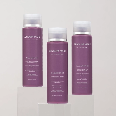 Sensum Mare - Algohair - Emolient Smoothing Conditioner-Mask - Разглаживающий кондиционер-маска с эмолентами - 250ml