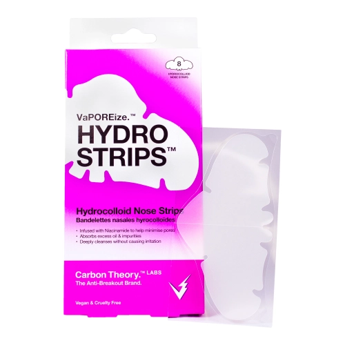 Carbon Theory - VaPOREise Hydro Strips - Патчи для носа против комедонов - 8шт.