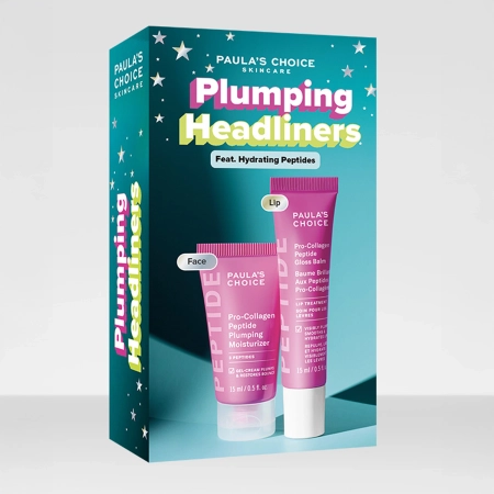Paula's Choice - Plumping Headliners - Набір засобів для обличчя та губ з пептидами - 15ml + 15ml