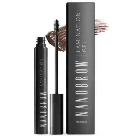 Nanolash - Nanobrow Lamination Gel - Гель для бровей - Brown - 7ml
