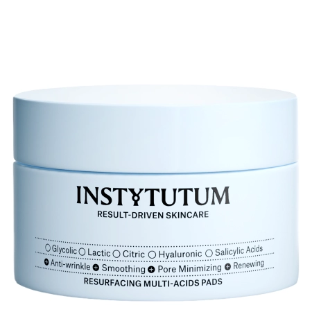 Instytutum - Resurfacing Multi-Acids Pads - Зволожувльні педи для обличчя - 60шт.