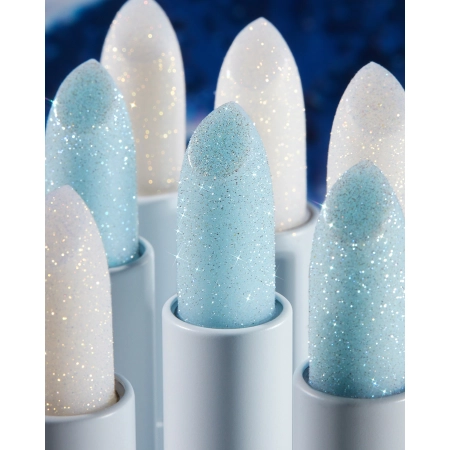 Unleashia - Glacier Vegan Lip Balm - Увлажняющий бальзам для губ с глиттером - No.2 Blue Lagoon - 3,3g
