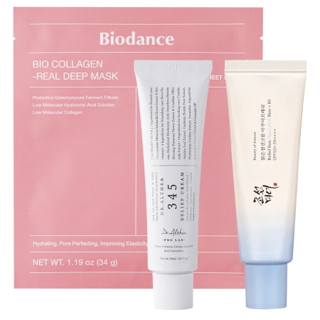 Набір - Daily Glow Set - 50ml + 50ml + 34g