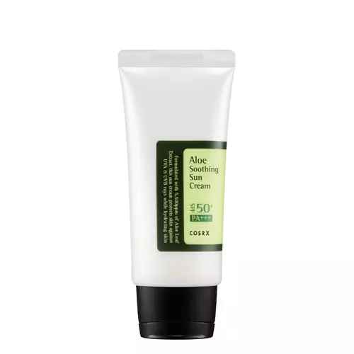 COSRX - Aloe Soothing Sun Cream SPF50+/PA+++ - Зволожувальний сонцезахисний крем - 50ml