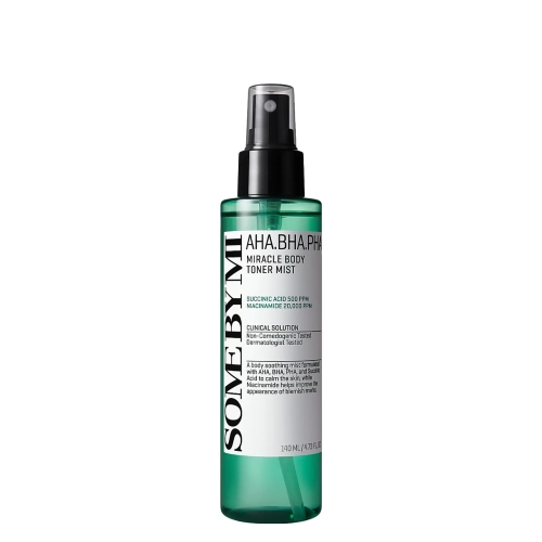 Some By Mi - AHA BHA PHA Miracle Body Toner Mist - Тоник для тела в форме спрея - 140ml