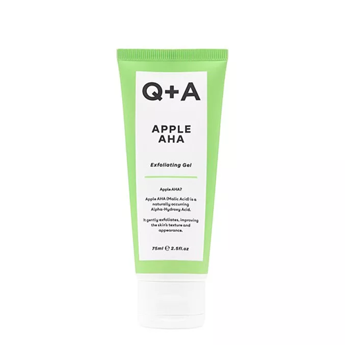 Q+A - Отшелушивающий гель с AHA кислотами - Apple AHA - Exfoliating Gel - 75ml