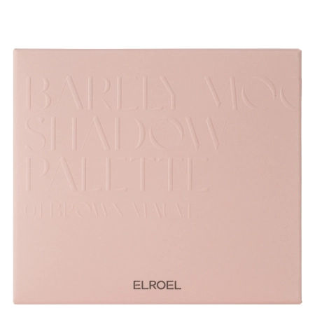 ELROEL - Barely Mood Shadow Palette - Палетка теней для век - 01 Brown Mauve - 8,1g