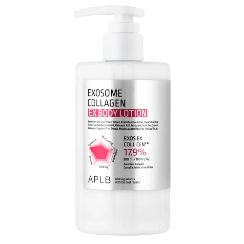 APLB - Exosome Collagen EX Body Lotion - Укрепляющий бальзам для тела с экзосомами и коллагеном - 300ml