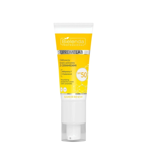 Bielenda Professional - Supremelab - Barrier Renew - Живильний сонцезахисний крем з церамідами SPF 50 - 40ml