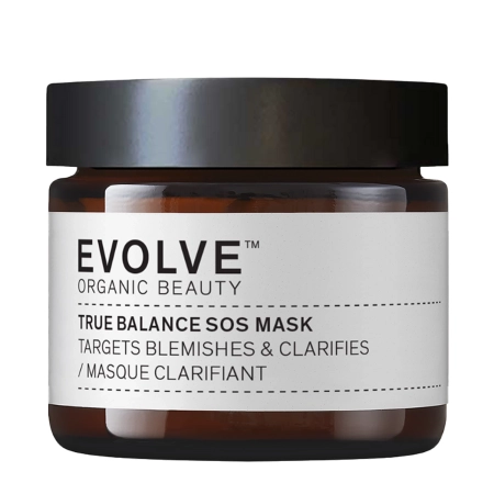 Evolve Organic Beauty - Глиняная маска для сужения пор - True Balance SOS Mask - 60ml