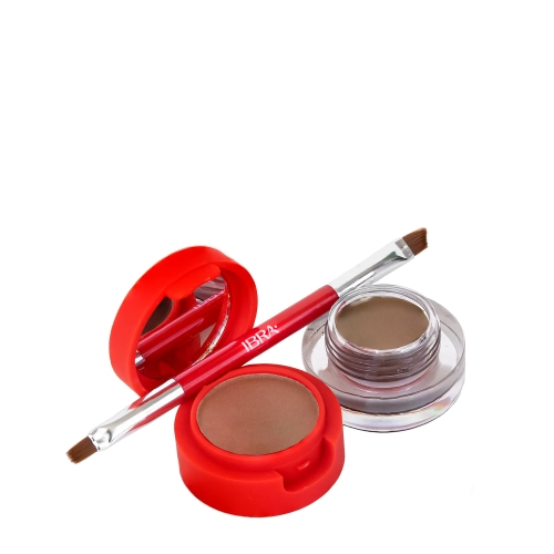 Ibra Makeup - Eyebrow Pomade & Powder - Помадка и тени для бровей - Blond - 7g