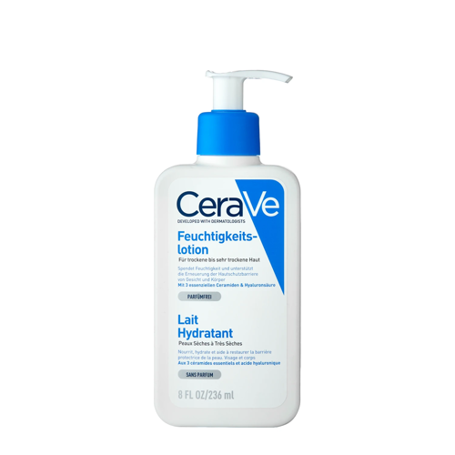 CeraVe - Moisturising Lotion - Увлажняющее молочко для сухой и очень сухой кожи - 236ml