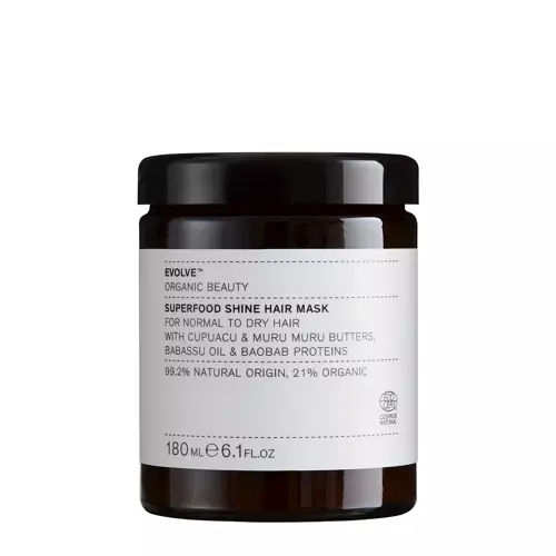 Evolve Organic Beauty - Питательная маска для волос - Superfood Shine Hair Mask - 180ml