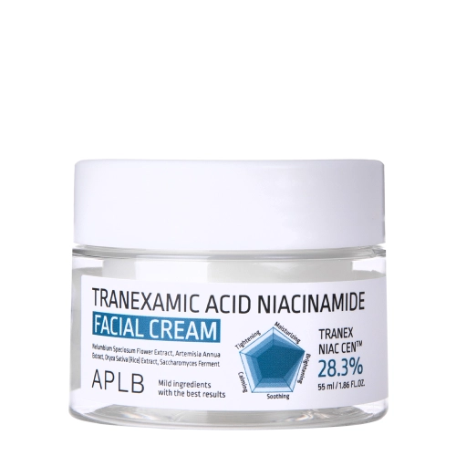 APLB - Tranexamic Acid Niacinamide Facial Cream - Крем для обличчя з транексамовою кислотою та ніацинамідом - 55ml