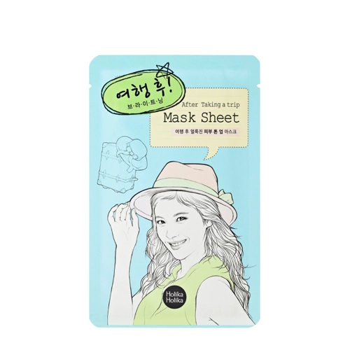 Holika Holika - After Mask Sheet - After Trip - Освітлювальна та зволожувальна тканинна маска - 30g