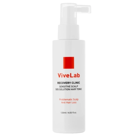 ViveLab - Recovery Clinic Sensitive Scalp SOS Solution Hair Tonic - Регенерувальний і заспокійливий тонік для шкіри голови - 120ml