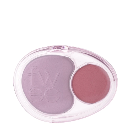 Fwee - Mellow Dual Blusher - Подвійні рум'яна для обличчя - MV02 Icy Cupid - 7,2g