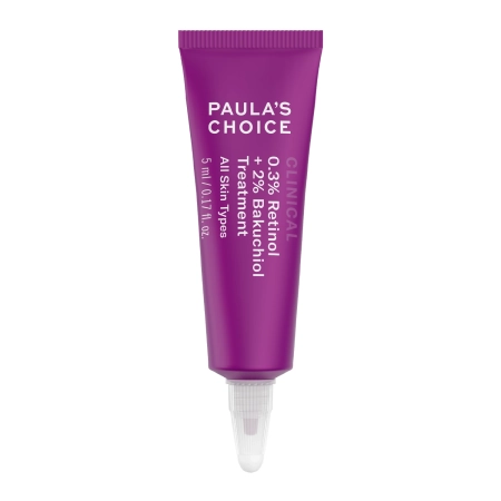 Paula's Choice - Clinical - 0.3% Retinol + 2% Bakuchiol Treatment - Сироватка для обличчя з ретинолом 0.3% та бакучиолом 2% - 5ml