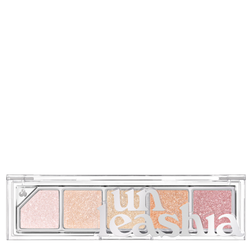 Unleashia - Mood Shower Face Palette - Палітра універсальних тіней - NO.100 Ballerina - 4g