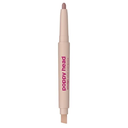 Poppy Head - Smudgic Velvet Matt Lipstick - Матовая помада-карандаш - 01 Stone Veil - 0,85g
