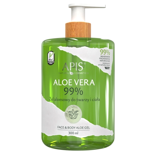 Apis - Aloe Vera - Гель с алоэ 99% для лица и тела - 300 ml